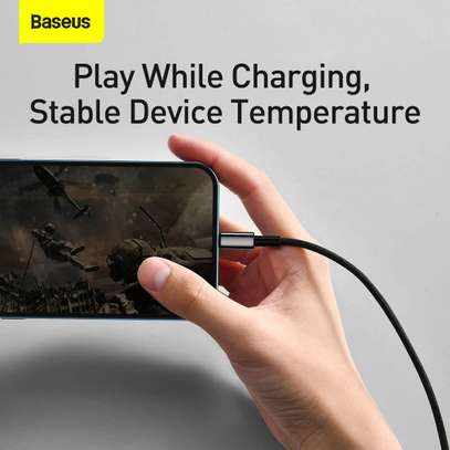 BASEUS TUNGSTEN GOLD FAST CHARGING DATA CABLE USB TO IP 2.4A image 5