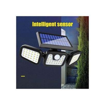 Generic Split Solar Wall Lamp With 74 Led, Motion Sensor.. image 1