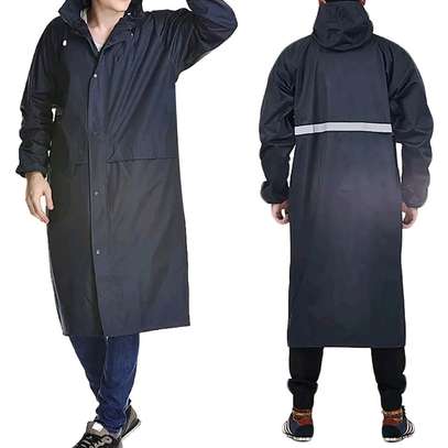 Adult raincoat with cap image 3
