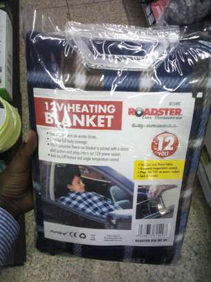 Car heated Polyester fleece Blanket image 5