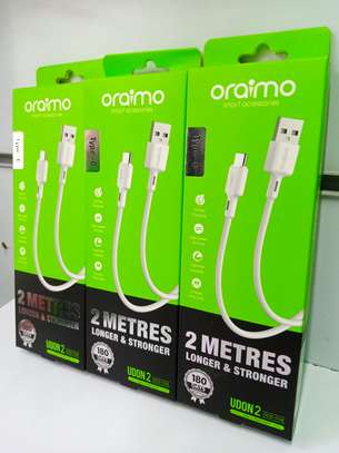 Oraimo Fast charging USB Type C Data Cable -2M image 1