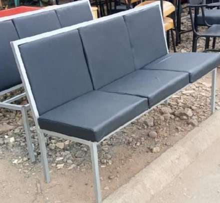 Heavy duty linked office visitor waiting seat image 1