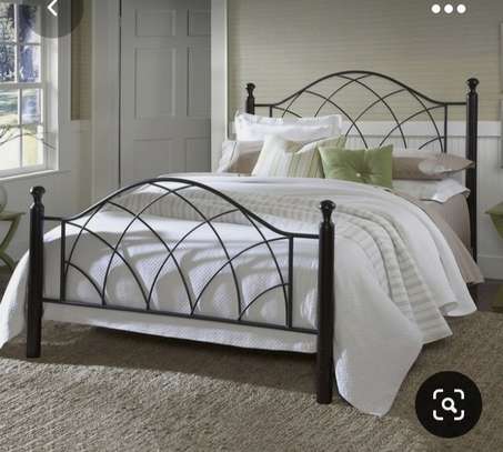 Modern stylish and trendy metallic beds image 9