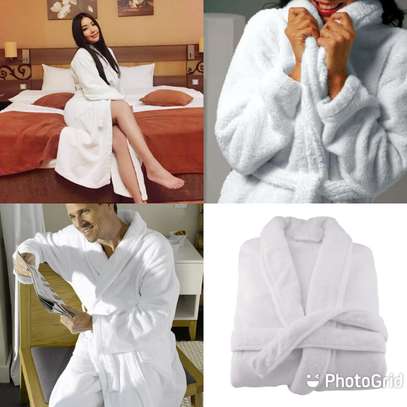 White bathrobes image 1