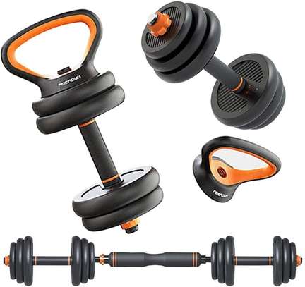 Dumbbell/Kettlebell/Barbell Adjustable Weight Set (20kg) image 1