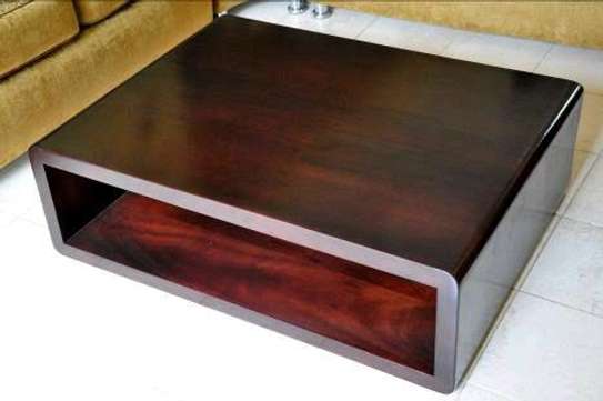 Mahogany coffee table image 1
