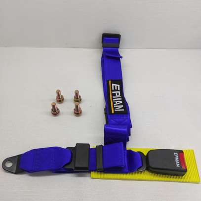 Blue Racing Seat Belt image 3