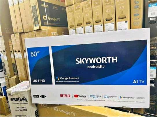 50 Skyworth Frameless UHD 4k - New Year sales image 1