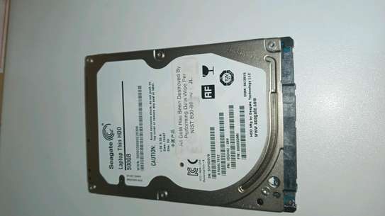 500 GB  New Seagate harddisk slim image 1