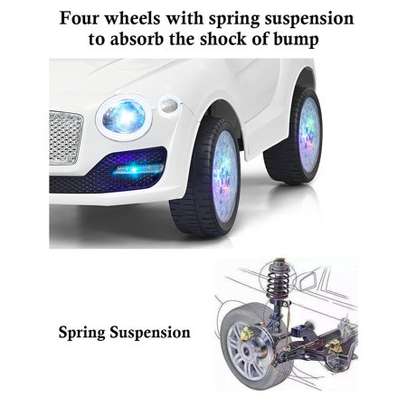 white bentley power wheel
