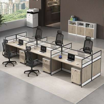 6-Way Modular Office Workstation image 11