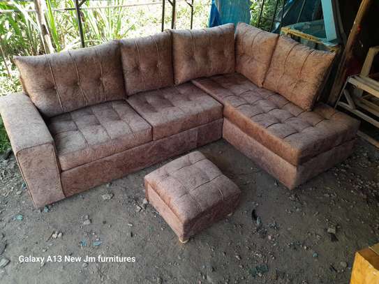 6seater brown sofa set in sale at jm furnitures image 3