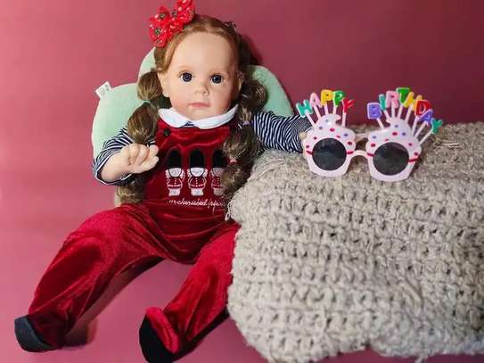 60cm R&B Christmas Gift Reborn Silicone Baby Dolls image 4
