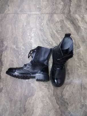 Leather security boots for sale image 1