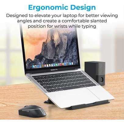 Promate DeskMate-5 Multi-Level Adjustable Laptop Stand image 1