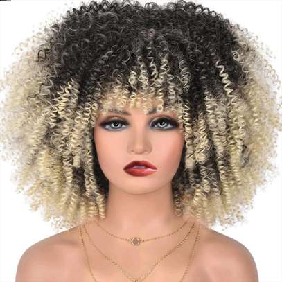 Curly crochet wigs image 7