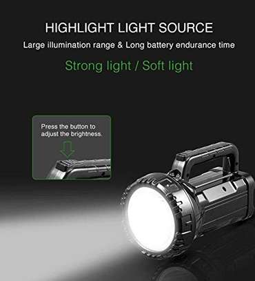 Portable Rechargeable LED Torch Light image 1
