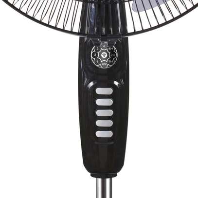 RAMTONS BLACK STAND FAN , WITH REMOTE image 2