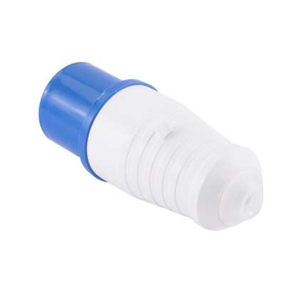 ZHAOYAO 240V 16A 3-Pin Waterproof Industrial Electrical Socket Connector Plug - Blue (5 PCS) image 2