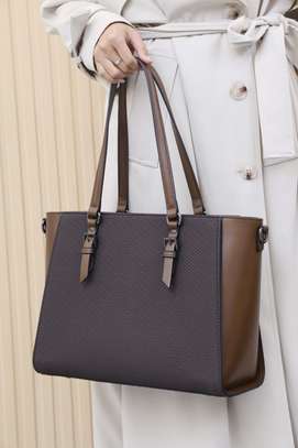 PEDRA 3294 Leather Tote Bag 34cm Multiple Colors image 1
