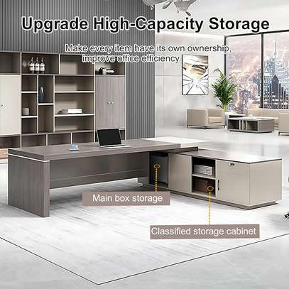 1800mm Advanced Hardwood Executive Desk image 2