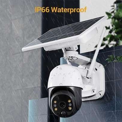 Ptz 360 Degree  Tilt 4G Solar Powered Security Camera image 3