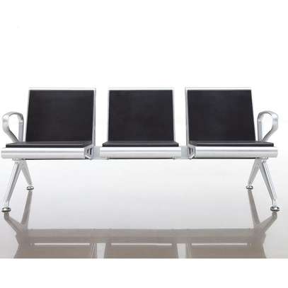 Office Bench: Modern 3 Seater Bus Station Reception Bench image 1