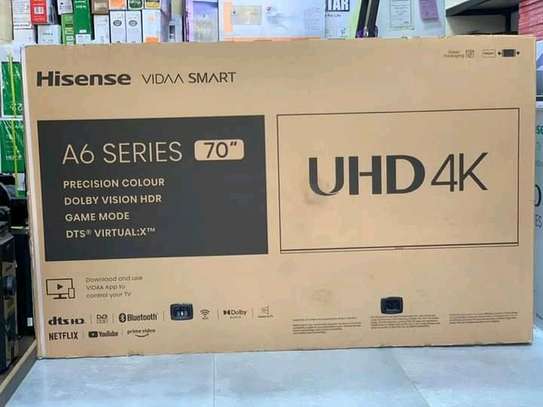 70 Hisense Smart UHD Television A6 - New image 1