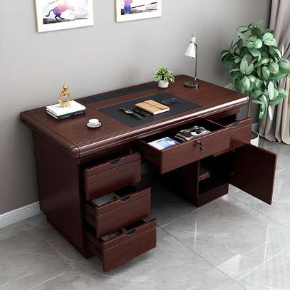 Executive Desk: Executive Comp Desk With Soft-close Drawer image 1