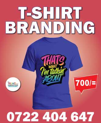Customized T-shirt Branding image 1