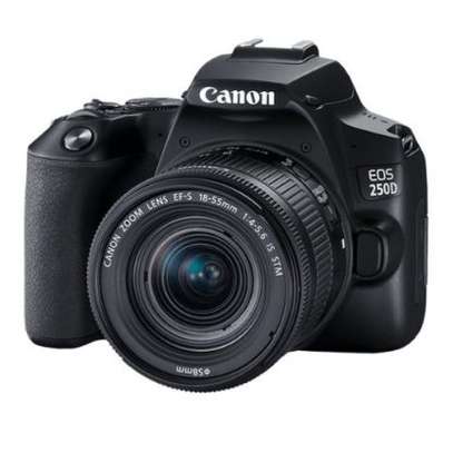Canon EOS 250D DSLR Camera with 18-55mm f/4-5.6 IS STM Lens image 1