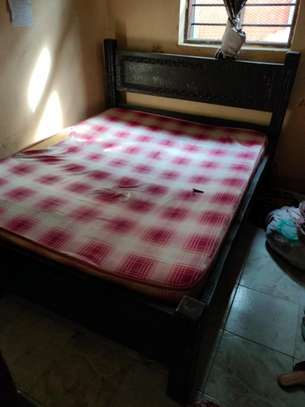 Wooden bed image 1