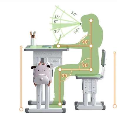 Students Study Chair And Desk image 6