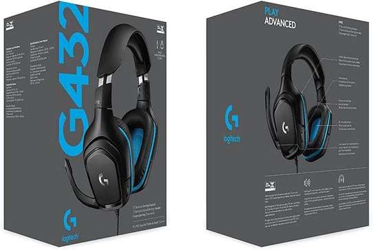 Logitech G432 LIGHTSPEED Wireless Gaming Headset – Black image 2