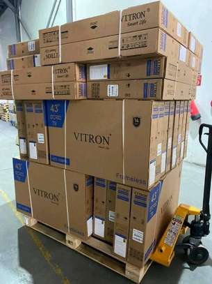 Vitron 4388FS,43" Inch FRAMELESS Smart Android TV Netflix image 1