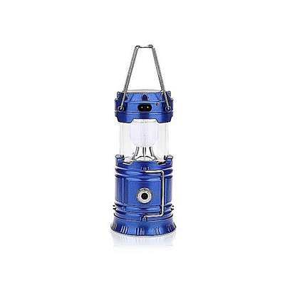Solar-Electric Night Light Lamp Rechargeable Indoor/Outdoor LED Lantern image 4