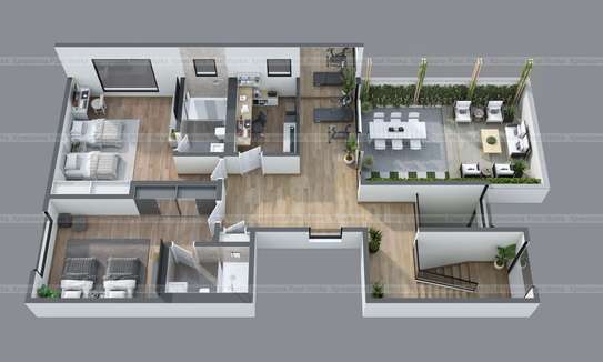 5 Bed Townhouse with En Suite in Lavington image 4
