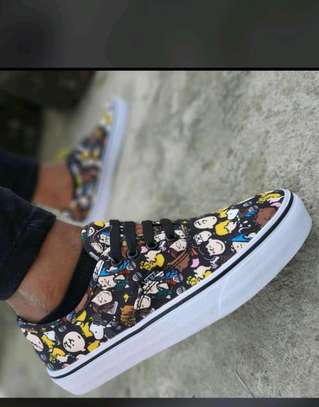 Emoji customized vans off the wall image 1