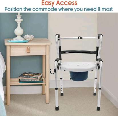 Walking Frame with Commode and Seat/ Shower Chair image 4