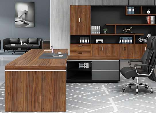 Office Desk : 2 Meter Executive Managerial Office Desk image 6