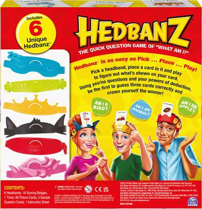 Hedbanz Picture Guessing Board Game New Edition image 2