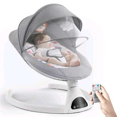 Foldable kids musical & durable baby bouncer image 1