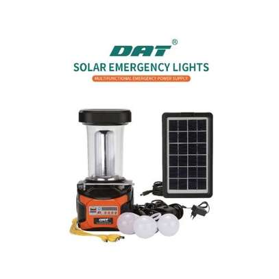 Dat AT-9016B Solar Lighting System With Bluetooth /FM Radio Camping Light image 1