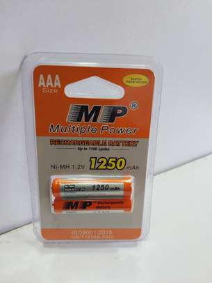 Multiple Power Rechargeable AA 1.2V MP (2 cells) 300mAh Ni- image 1