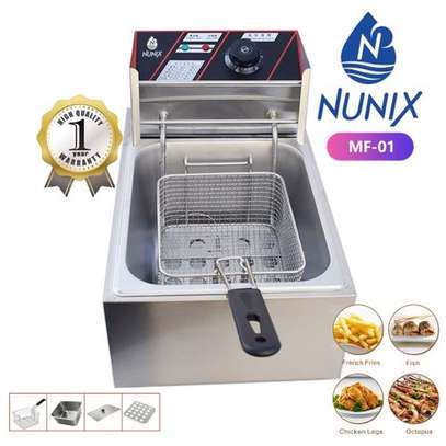 Nunix Stainless Steel Electric Deep Frier 6 Litres image 2