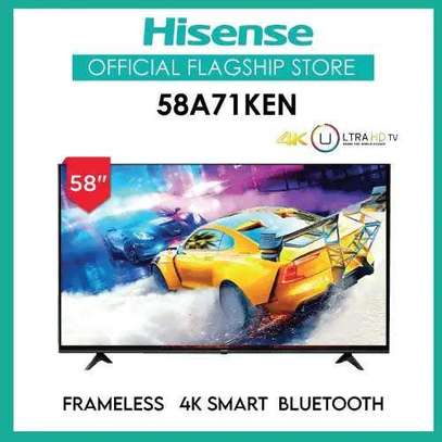 Hisense 58A71ken 58 inch Frameless 4K Smart TV-New Sealed image 1