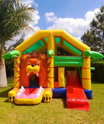 Bouncy castles,face painting,mascots,clowns,cotton candy image 2