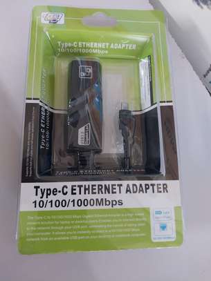 USB C Ethernet Network Adapter Type C ETHERNET ADAPTER image 3