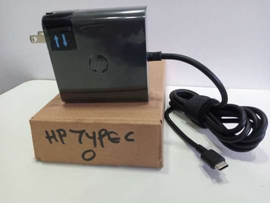 Original HP USB-C Type C square Power Adapter 65W image 2