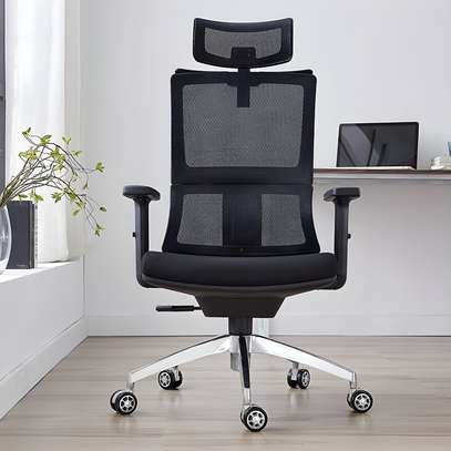 Office Chairs: Ergonomic High Back Computer Black Chair image 1